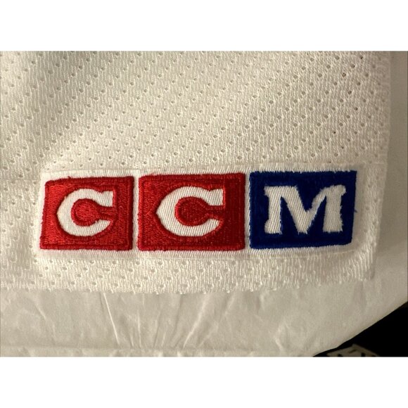 Bobby Hull 1957-58 Chicago Blackhawks CCM Heroes of Hockey Jersey Size 42 RARE - Picture 7 of 16